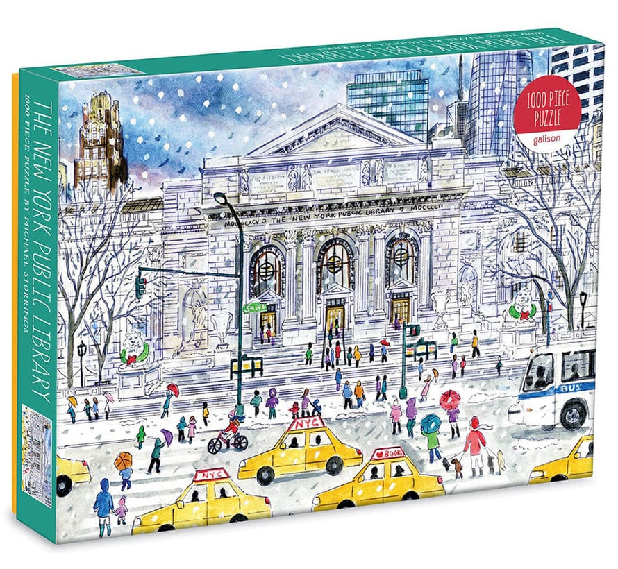 GALISON Michael Storrings New York Public Library 1000 Pc Puzzle