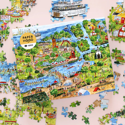 PAPER HOOD 'Toronto Island' 1,000-Piece Puzzle