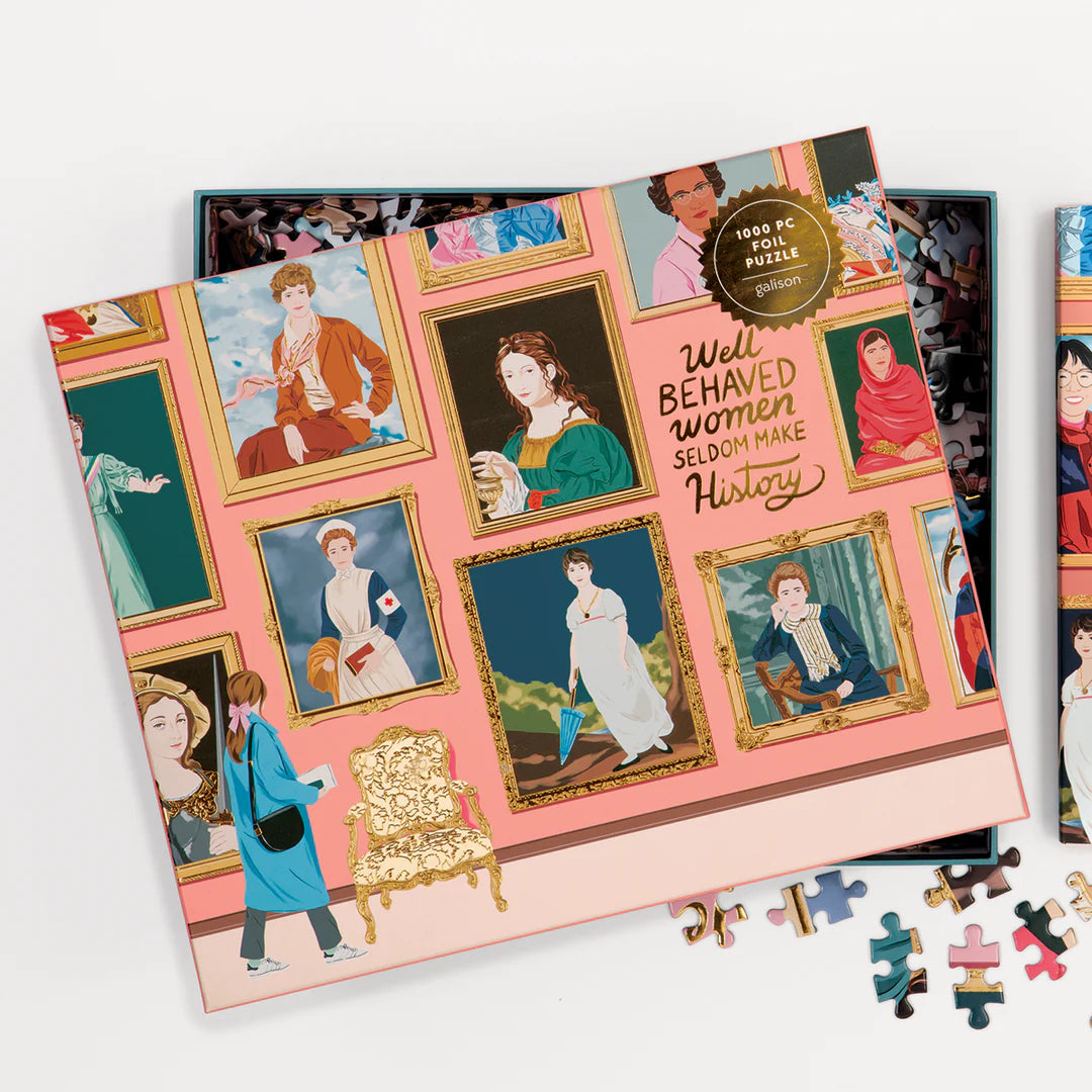 GALISON Herstory Museum 1000 Piece Foil Puzzle