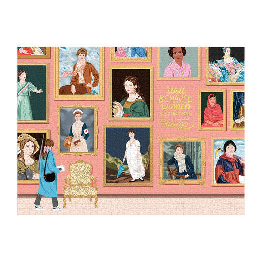 GALISON Herstory Museum 1000 Piece Foil Puzzle