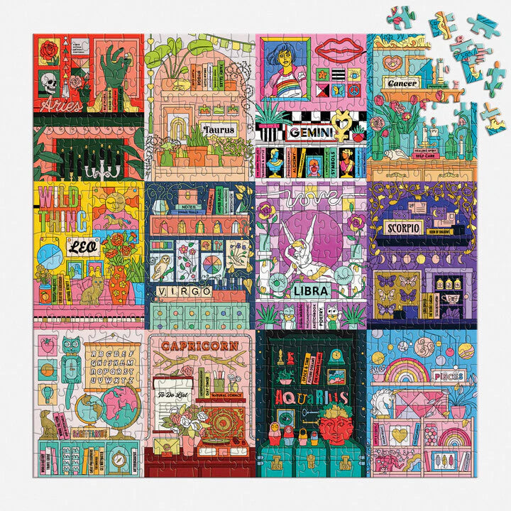 GALISON House of Astrology 500 Piece Foil Puzzle