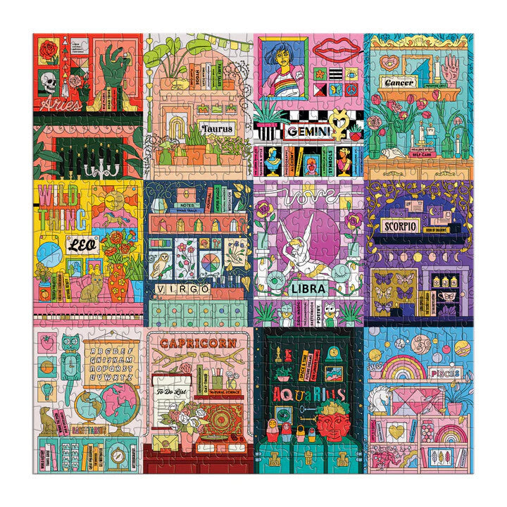 GALISON House of Astrology 500 Piece Foil Puzzle