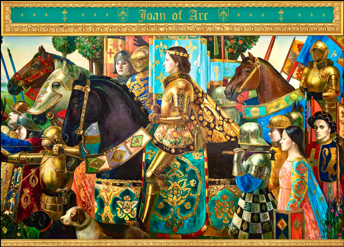 ART & FABLE PUZZLE COMPANY Joan of Arc 1000 PCS