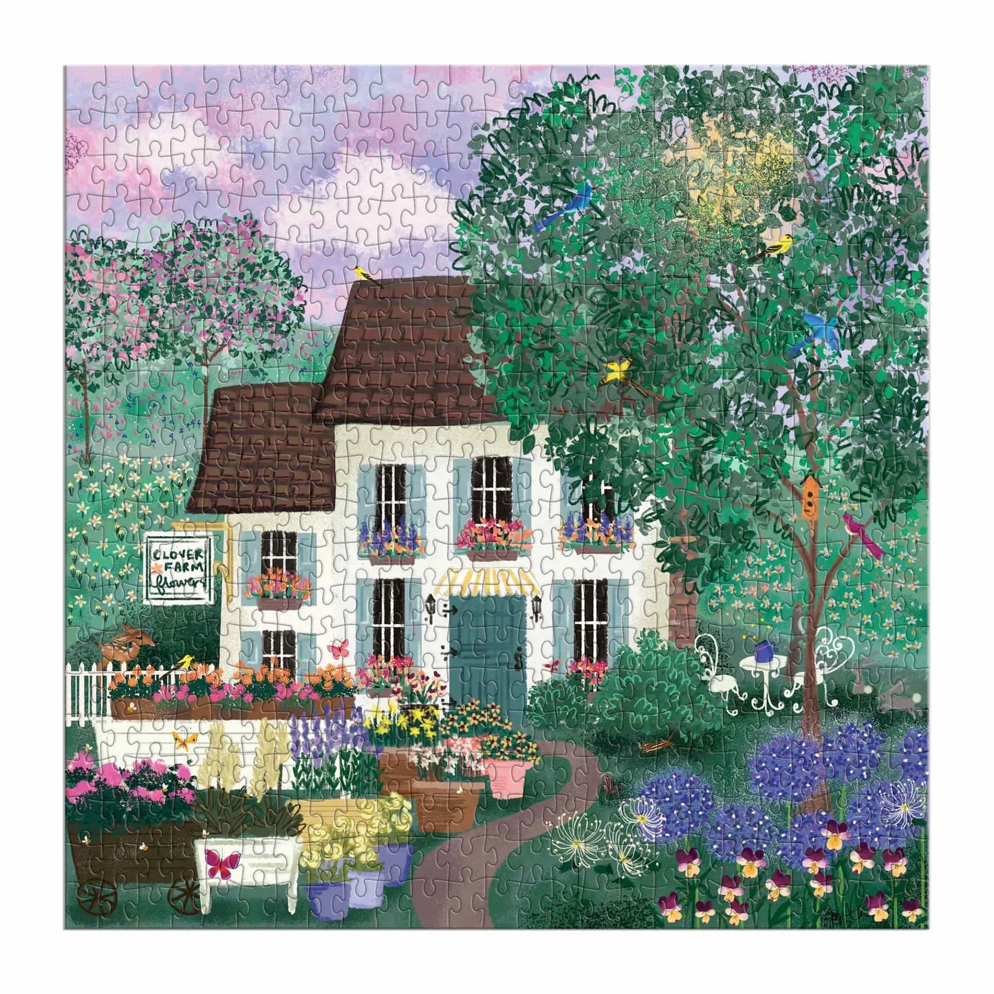 GALISON Joy Laforme Garden Path 500 Piece Puzzle