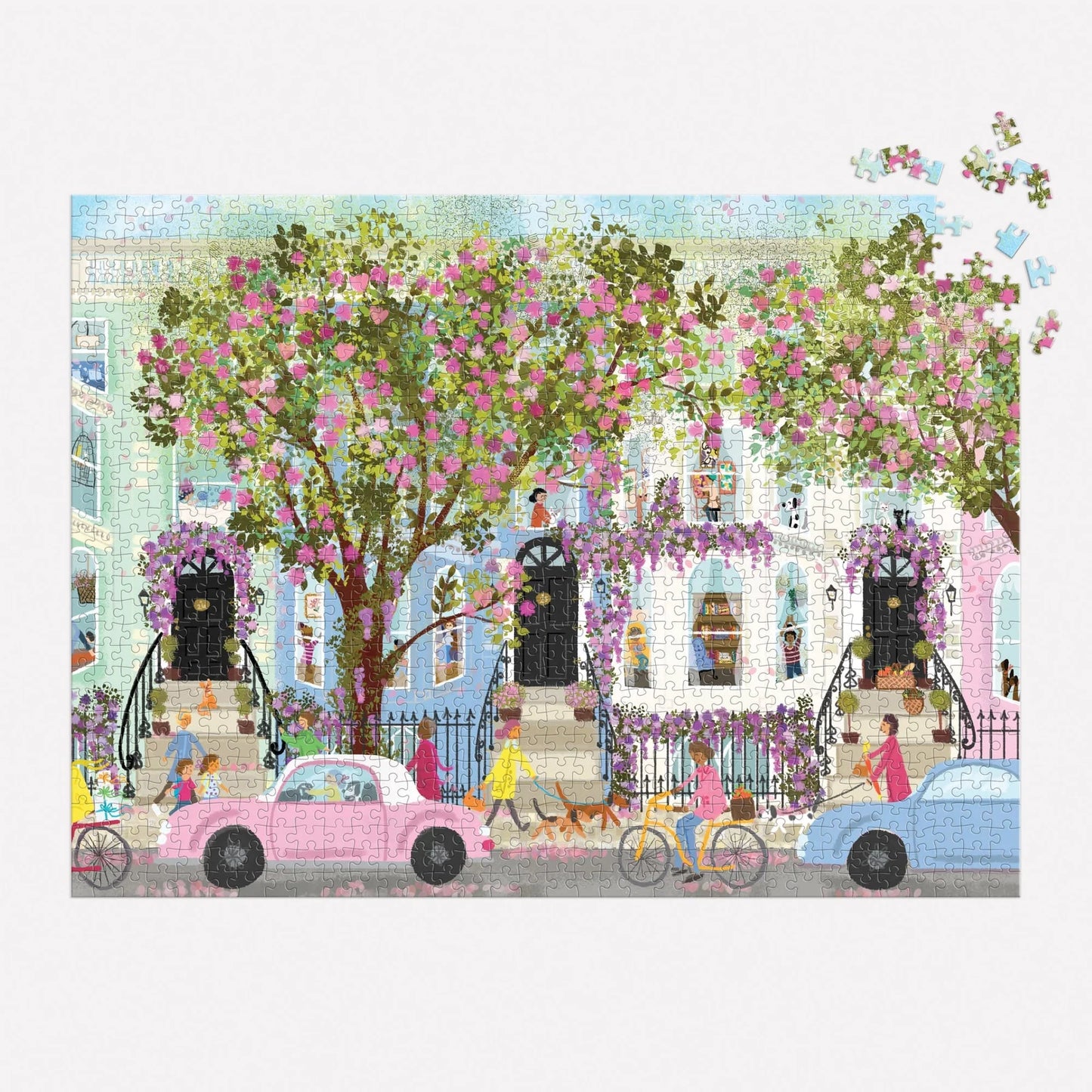 GALISON Joy Laforme Spring Terrace 1000 Piece Puzzle