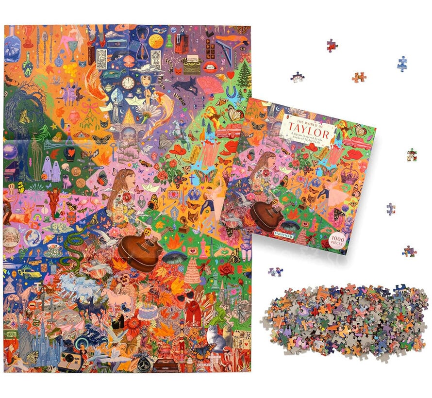 LAURENCE KING The World of Taylor An unofficial 1000-piece jigsaw puzzle