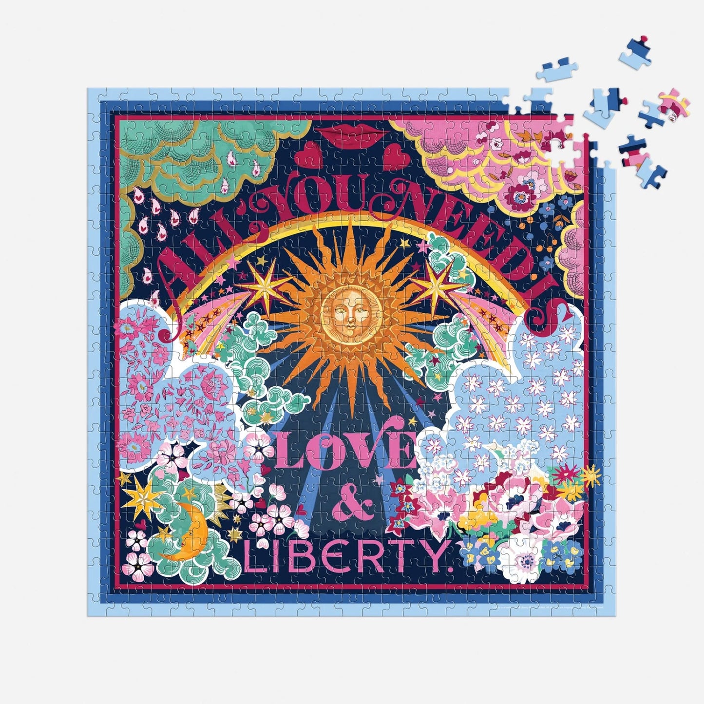 GALISON Liberty All You Need is Love 500 Piece Book Puzzle