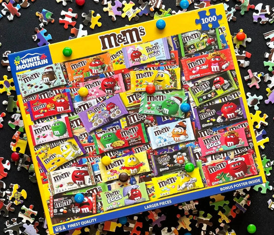 WHITE MOUNTAIN M&M's (1789pz) 1000 PCS