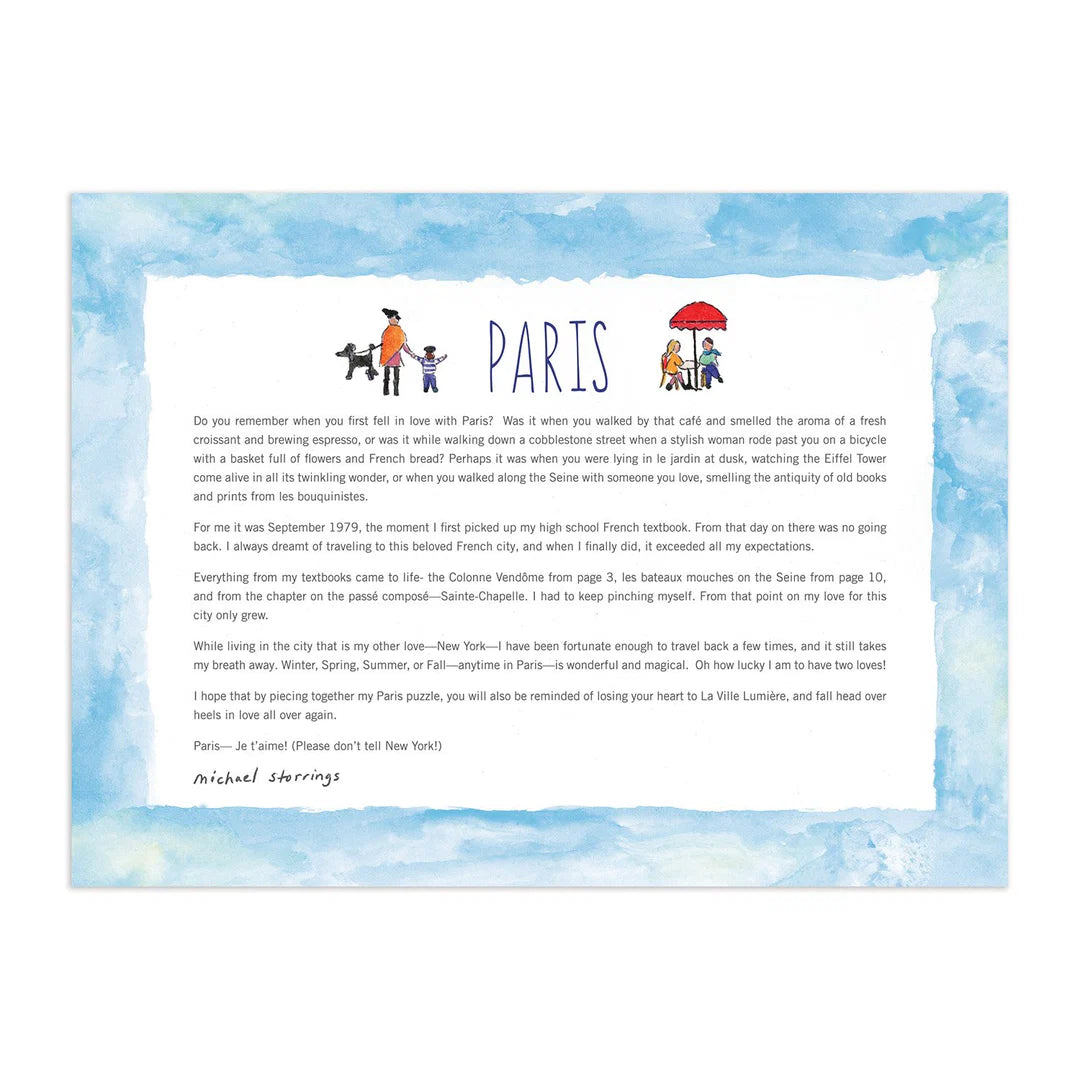 GALISON Michael Storrings Paris 1000 Piece Puzzle