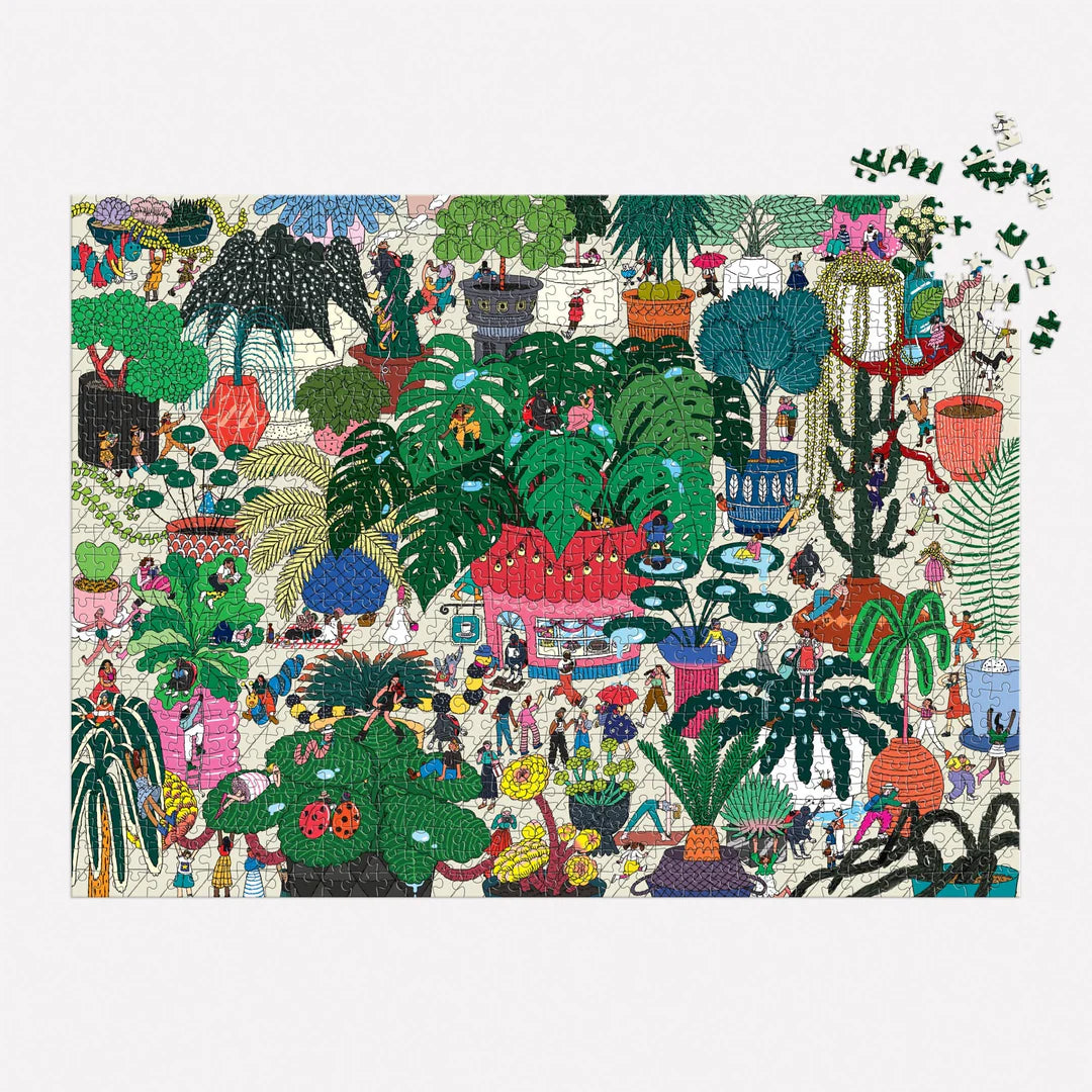 GALISON Plant World 1000 Piece Puzzle