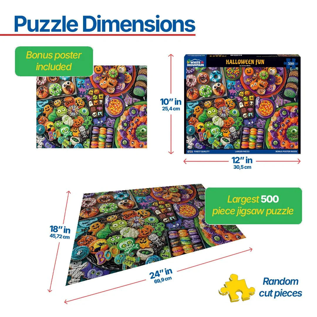 WHITE MOUNTAIN Halloween Fun (1973pz) 500 PCS