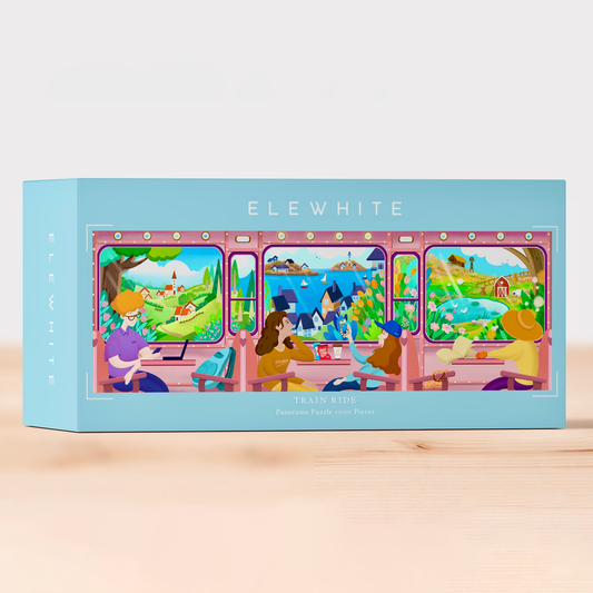 ELEWHITE, TRAIN RIDE, 1000 PCS