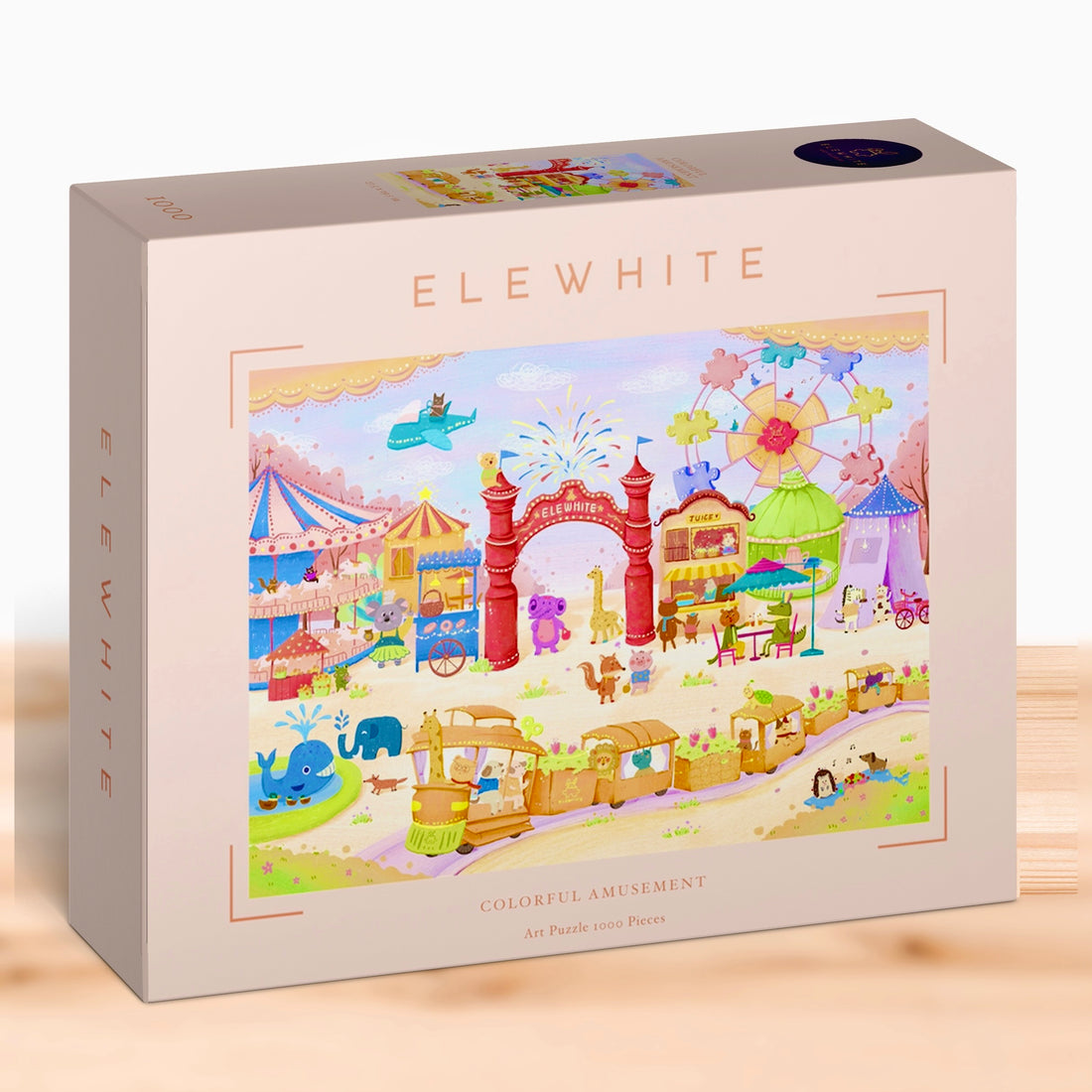 ELEWHITE, COLORFUL AMUSEMENT, 1000 PCS