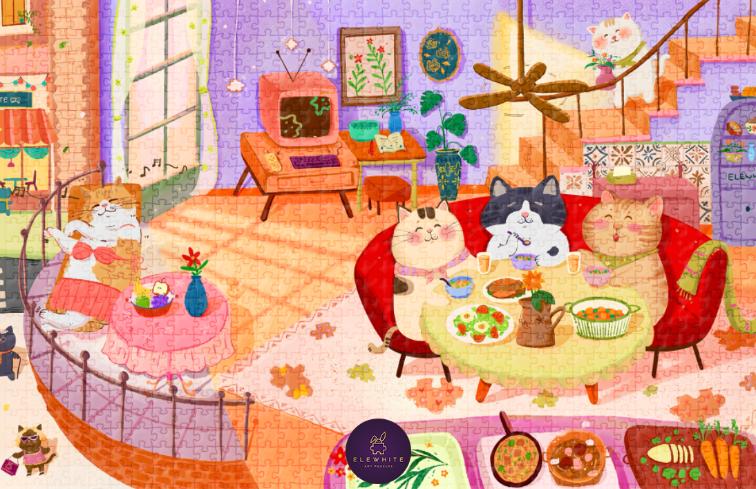 ELEWHITE, PURRFECT LIFE, 1000 PCS