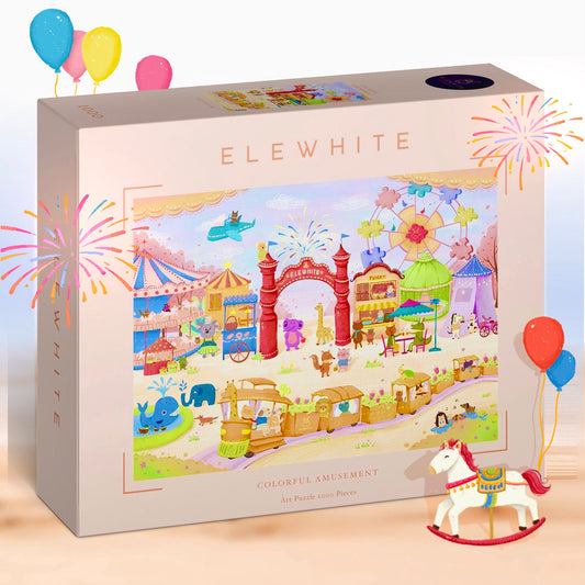 ELEWHITE, COLORFUL AMUSEMENT, 1000 PCS