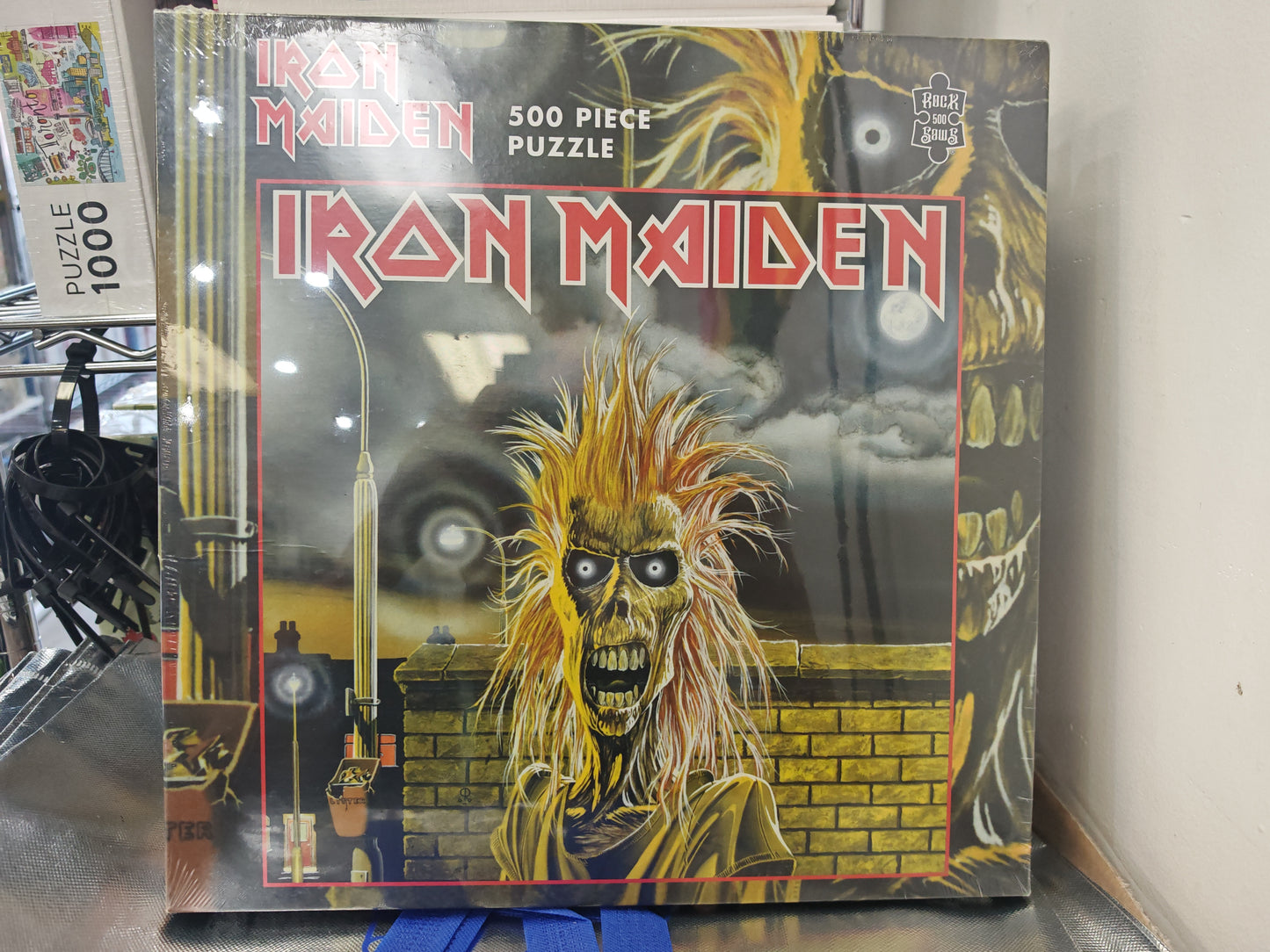 ROCK SAWS Iron Maiden (500 Piece Jigsaw Puzzle)