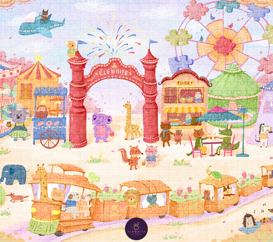 ELEWHITE, COLORFUL AMUSEMENT, 1000 PCS