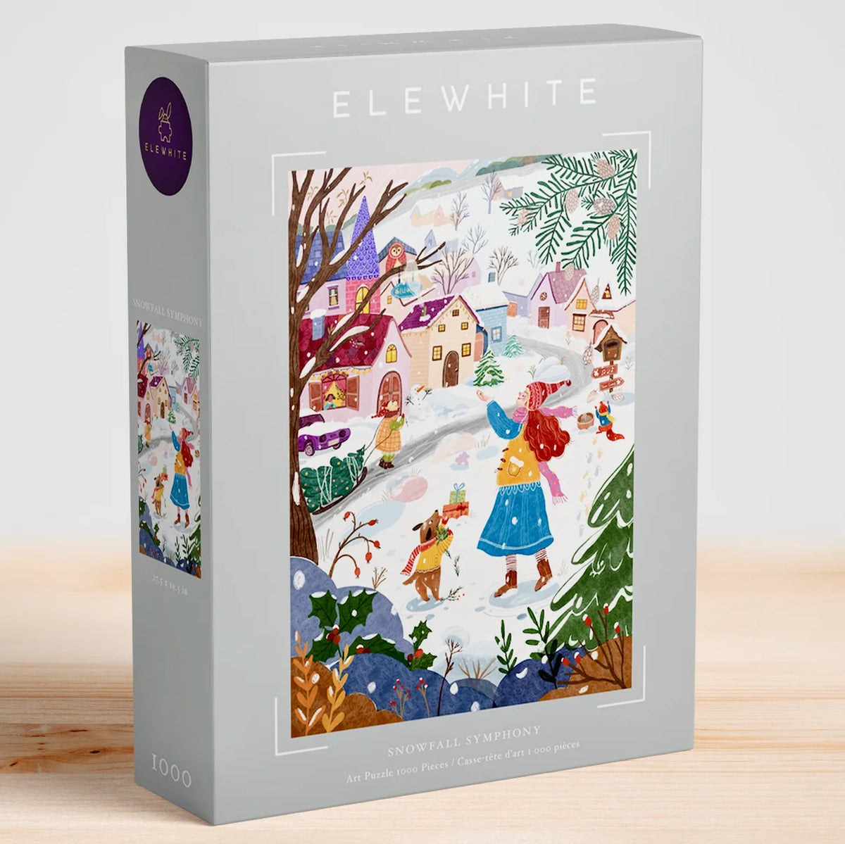 ELEWHITE, Snowfall Symphony, 1000 PCS