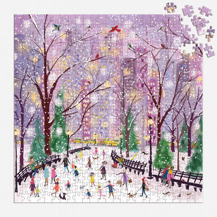 GALISON Snowy Night 500 Piece Puzzle