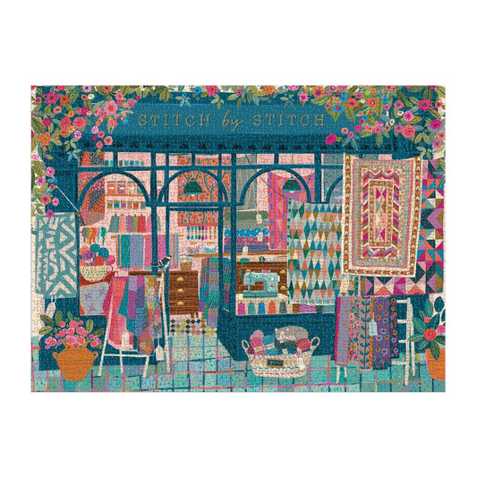 GALISON Stitch by Stitch 1000 Piece Puzzle