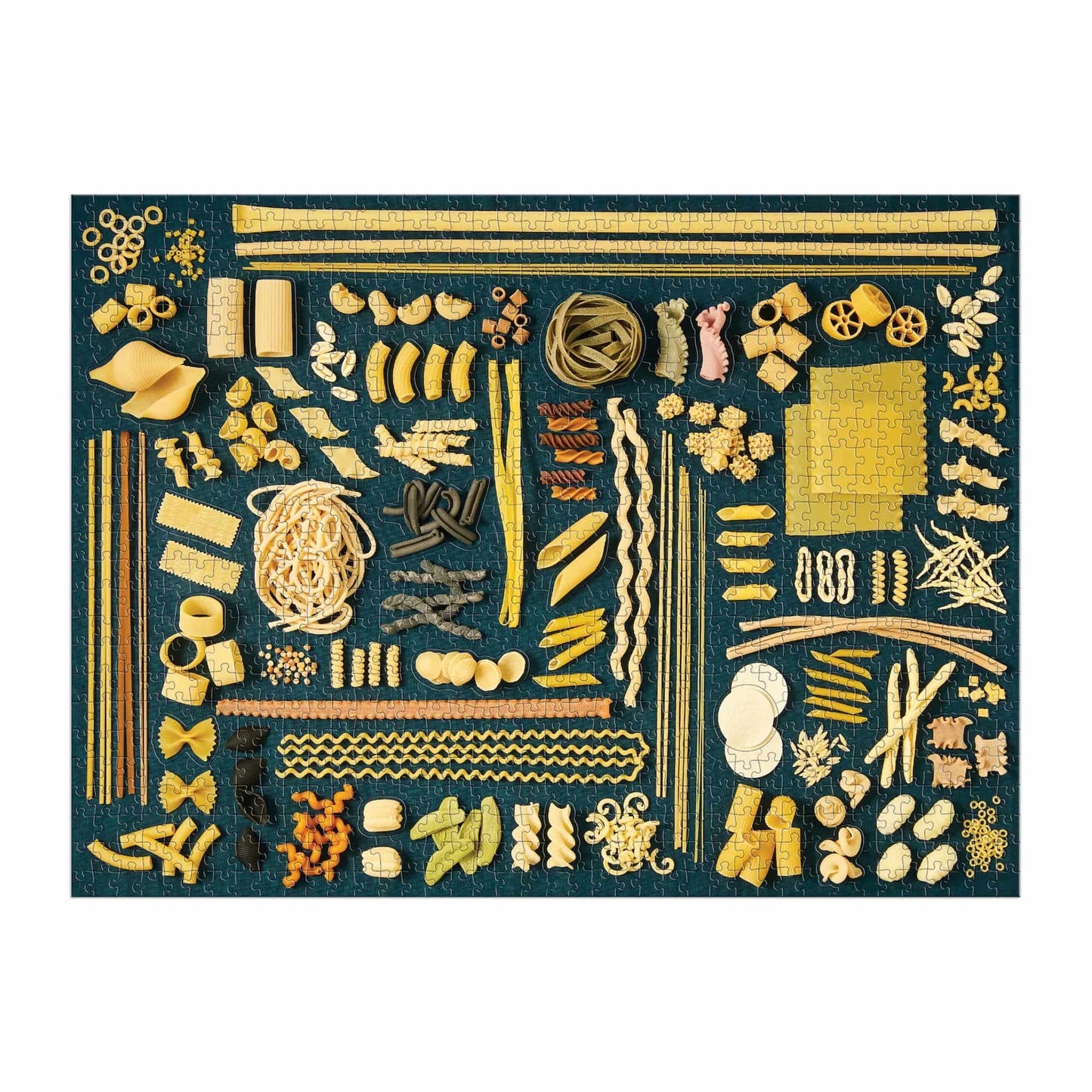 GALISON The Art of Pasta 1000 Piece Puzzle with Shaped Pieces