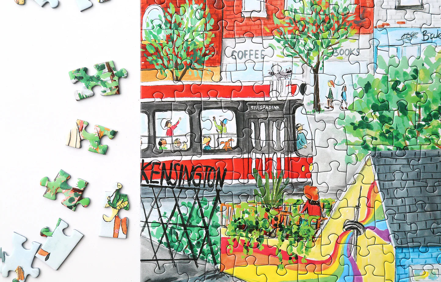 PAPER HOOD 'Toronto Kensington Market' 1,000-Piece Puzzle