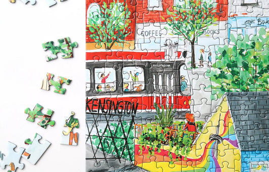 PAPER HOOD 'Toronto Kensington Market' 1,000-Piece Puzzle