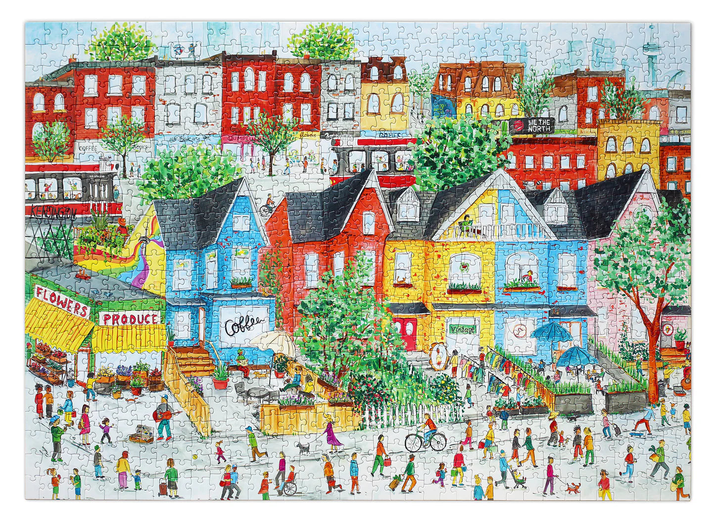 PAPER HOOD 'Toronto Kensington Market' 1,000-Piece Puzzle