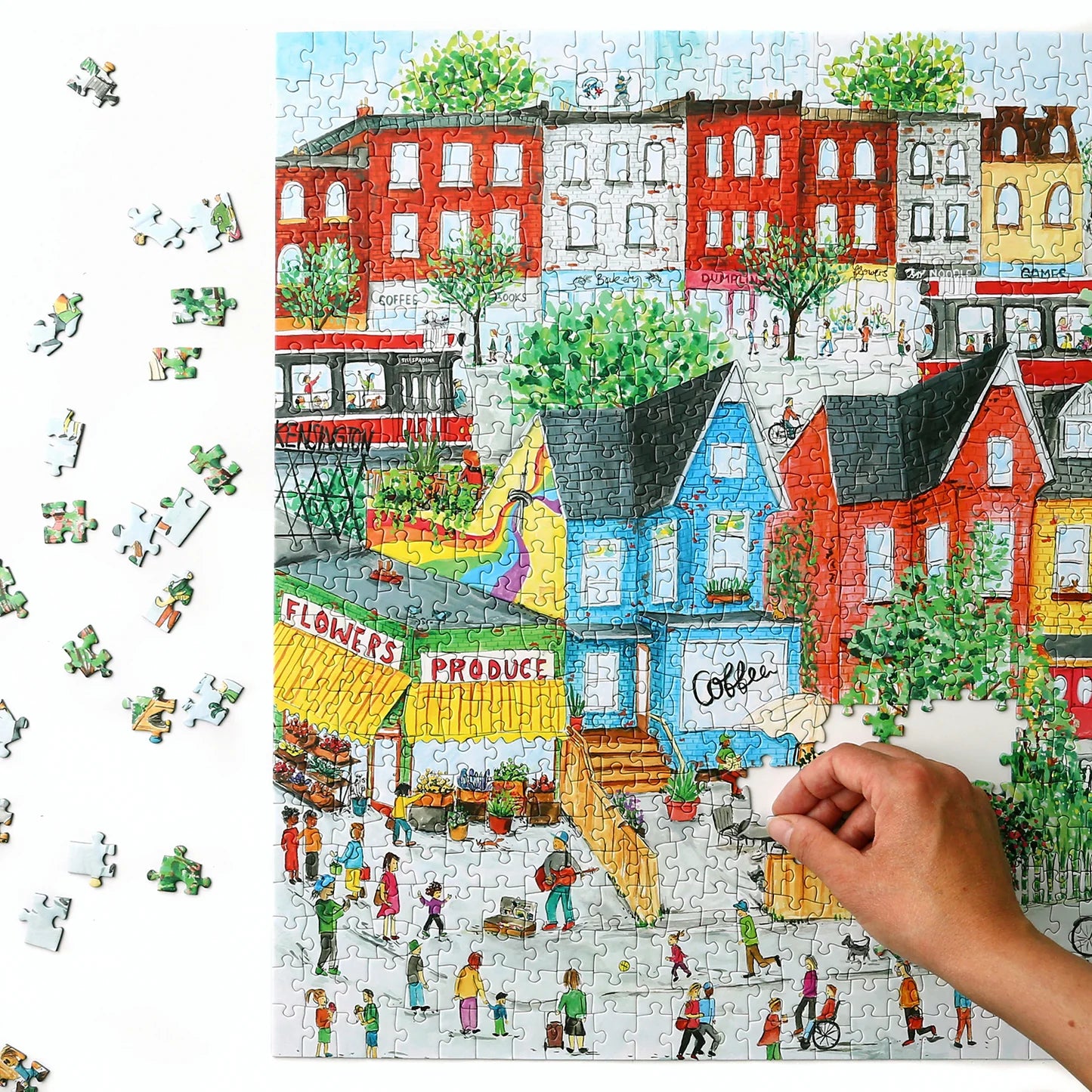 PAPER HOOD 'Toronto Kensington Market' 1,000-Piece Puzzle