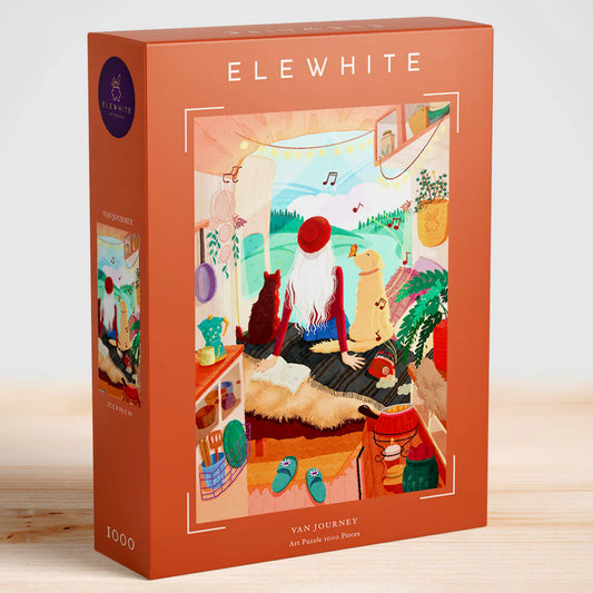 ELEWHITE, VAN JOURNEY, 1000 PCS