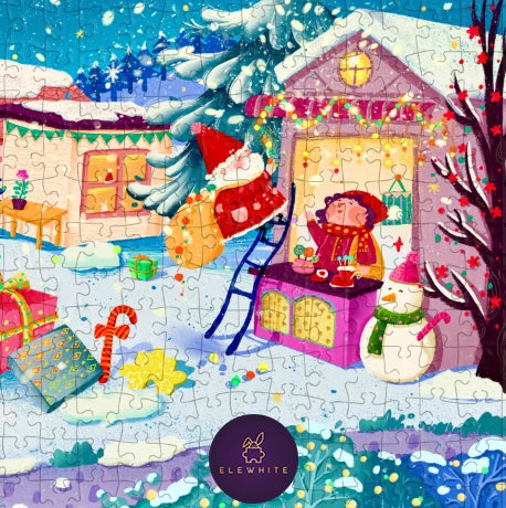 ELEWHITE, Whimsy Town, Panoramic 1000 PCS