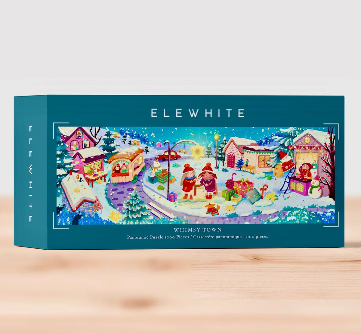 ELEWHITE, Whimsy Town, Panoramic 1000 PCS